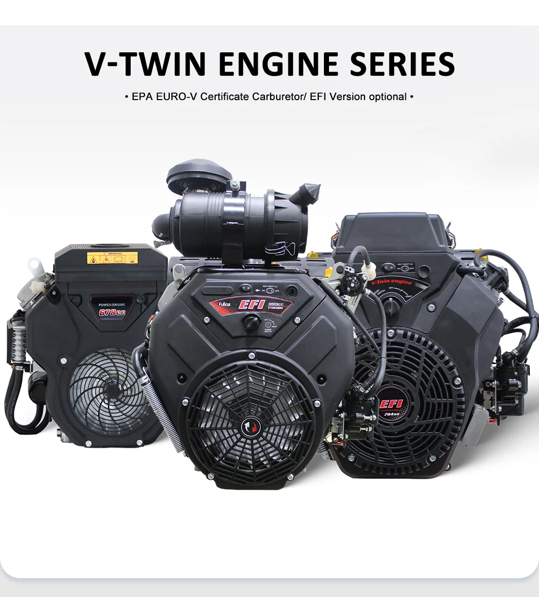 40HP Loncin EFI Twin Cylinders - Powerful & Efficient Engine 40HP Loncin EFI Twin Cylinders - Powerful & Efficient Engine
