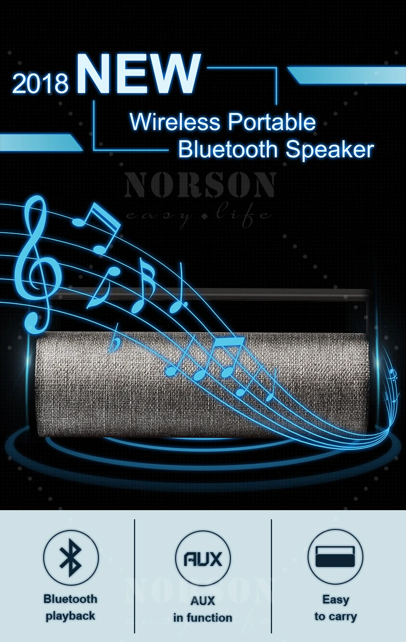 Best Selling Custom bt Small Portable Woofer Speaker Box Gift Hifi Stereo Music Mini Bluetooth Speakers - ANKUX.COM