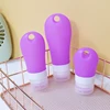 Purple Silicone Refillable Bottle