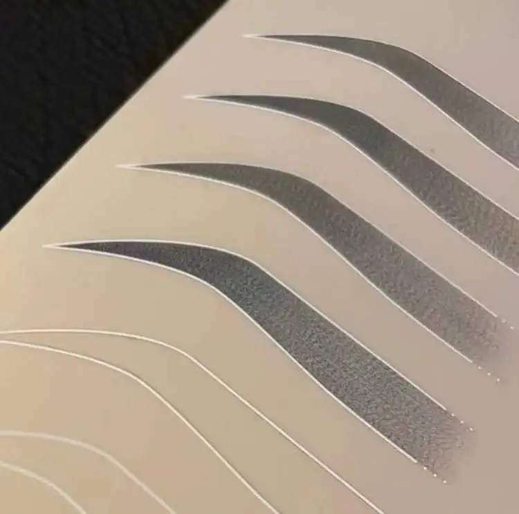 Оптовая продажа, OEM логотип, микроблейдинг, тренировочная кожа, розовые брови, тату PMU, тренировочный лист для Омбре, порошок, брови, обучение