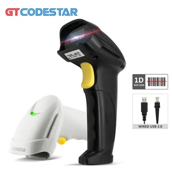 High performance POS Inventory GTCODESTAR Android Portable Wired USB port arduino barcode reader 1d barcode scanner