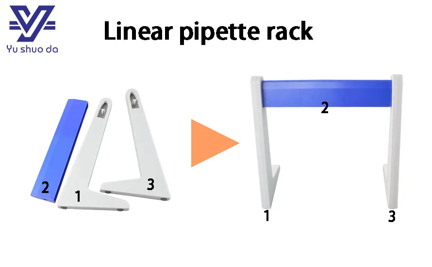 linear pipette stand holder