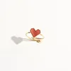 red shell bracelet-Gold