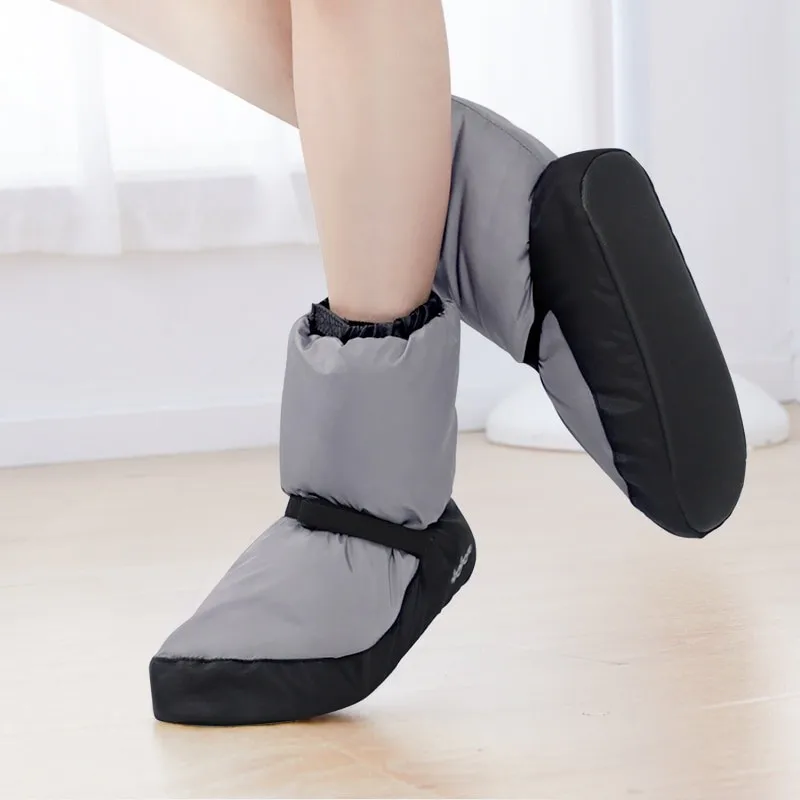 Winter Ballet Warm up Booties Ballet Dance Slippers Ankle Boots Ballerina Dancing Shoes