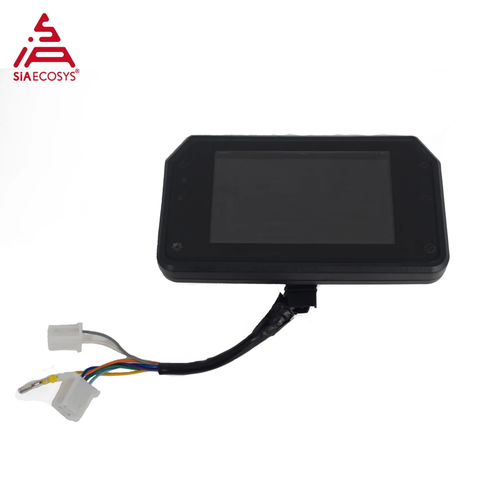 SiAECOSYS Adjustable TFT T15 with CAN-BUS Communication Speedometer for Electric Tricycle and Electric Mini Car