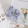 C904-4 fiore bianco blu