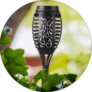 Vertak Waterproof IP65 Outdoor Garden Lawn Lights Solar Lawn Landscaped Garden Lights With Light Control