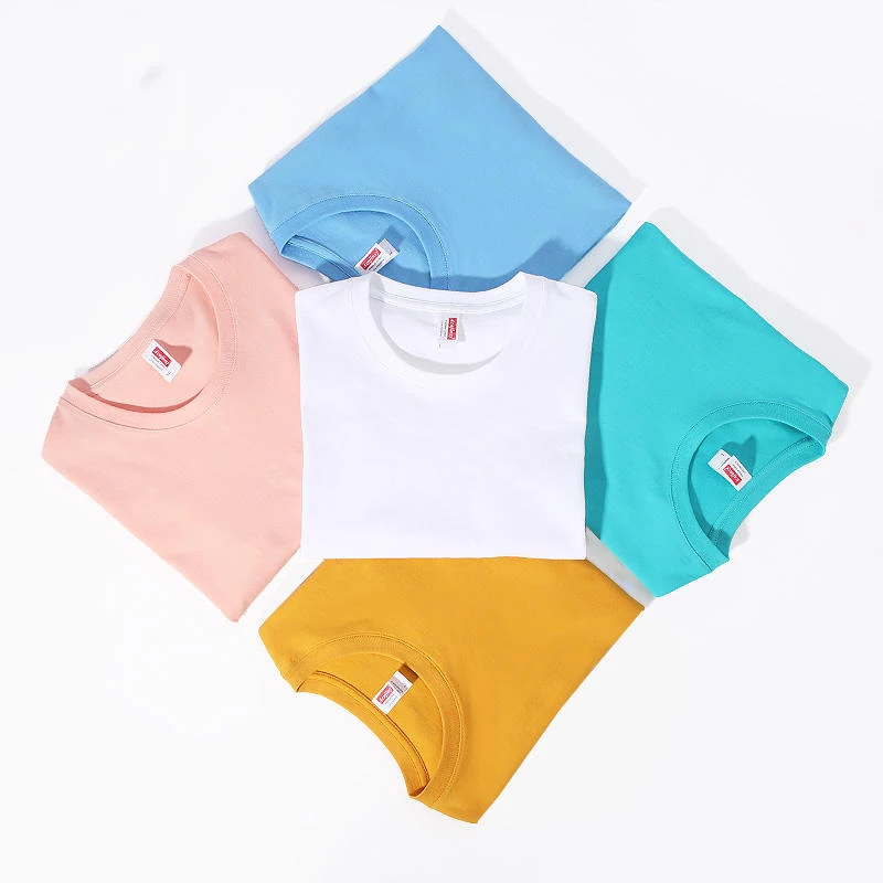 Wholesale Blank T Shirt Custom 100 Cotton Tshirt Printing Logo For