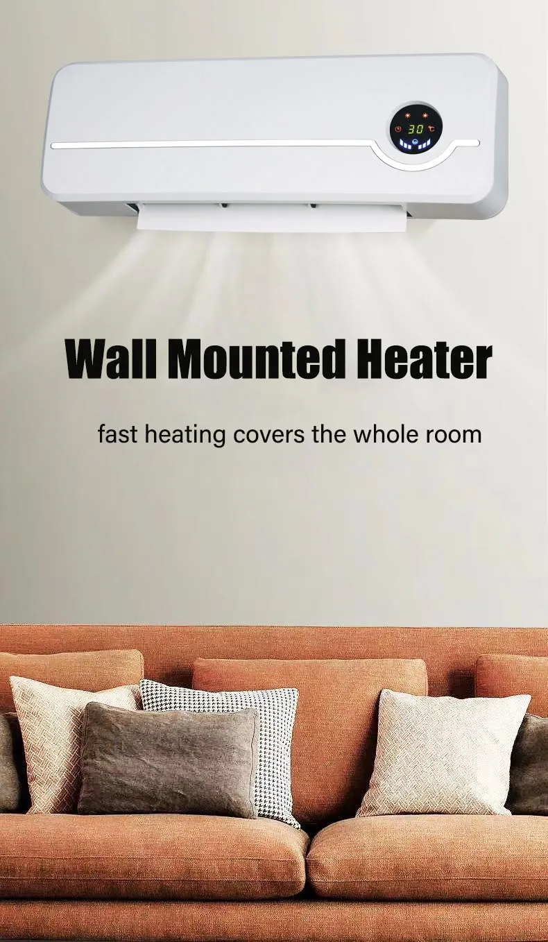 Electric Heater, 1000-2000w, Plastic - detail 6
