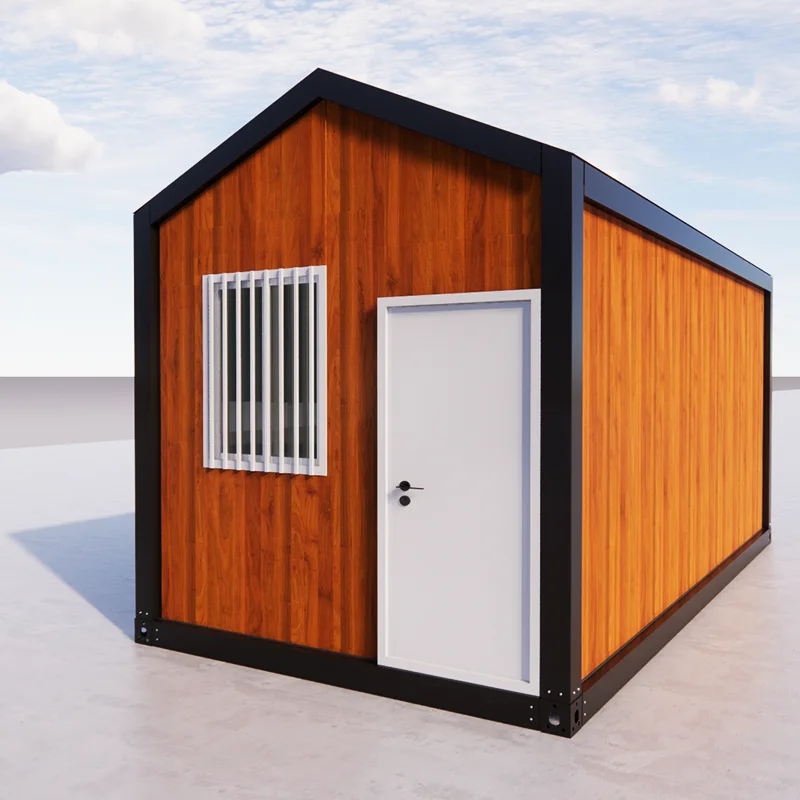 Edificio popular, de nuevo estilo y portátil, casa de contenedor modular de acero prefabricada de lujo y alta calidad para vivienda