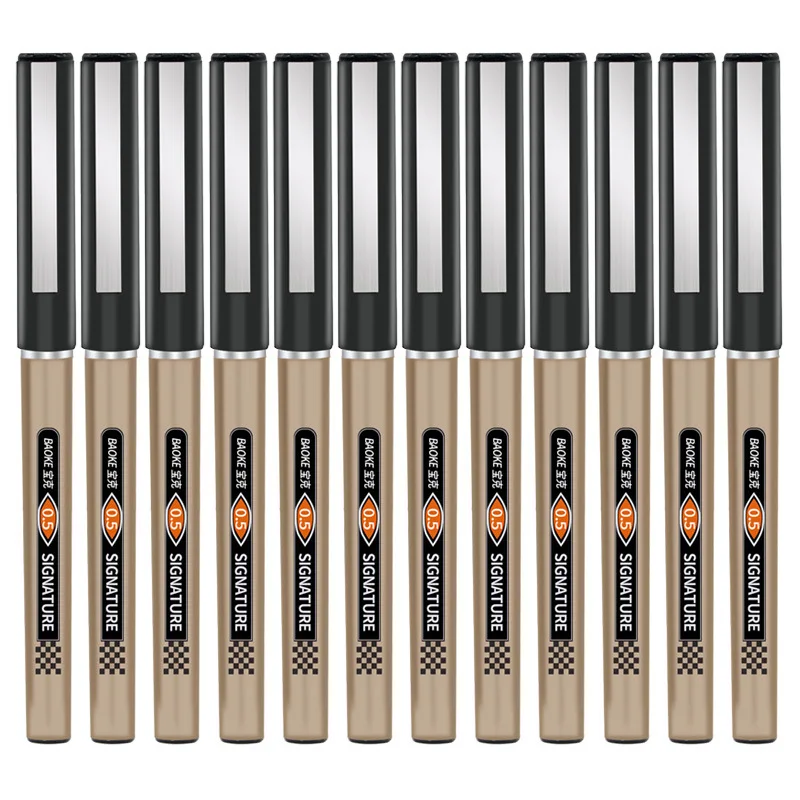 Wholesales Baoke Liquid Gel Pen Office Executive Signature Pen Needle Rollerball Pen