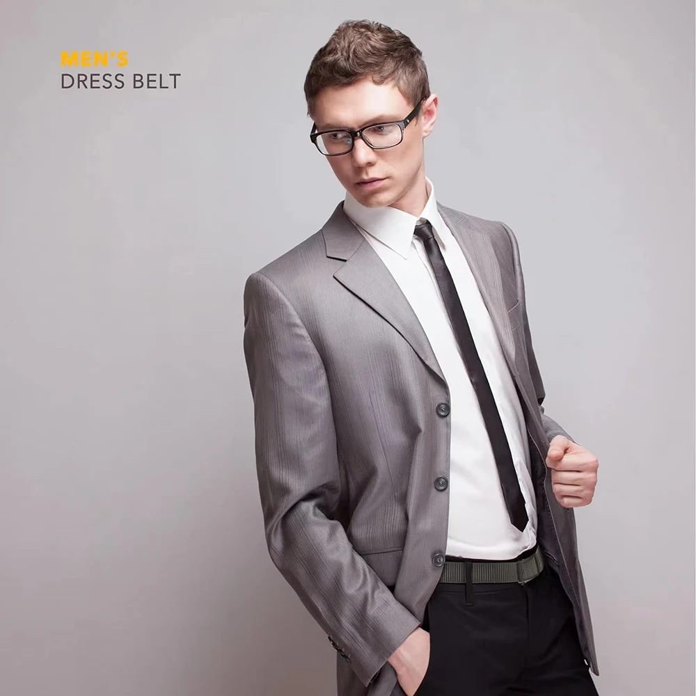 Wholesale Durable Ratchet Belts Nylon Web Belts Casual with Automatic Buckle Adjustable Golf Tactical Nylon Belt