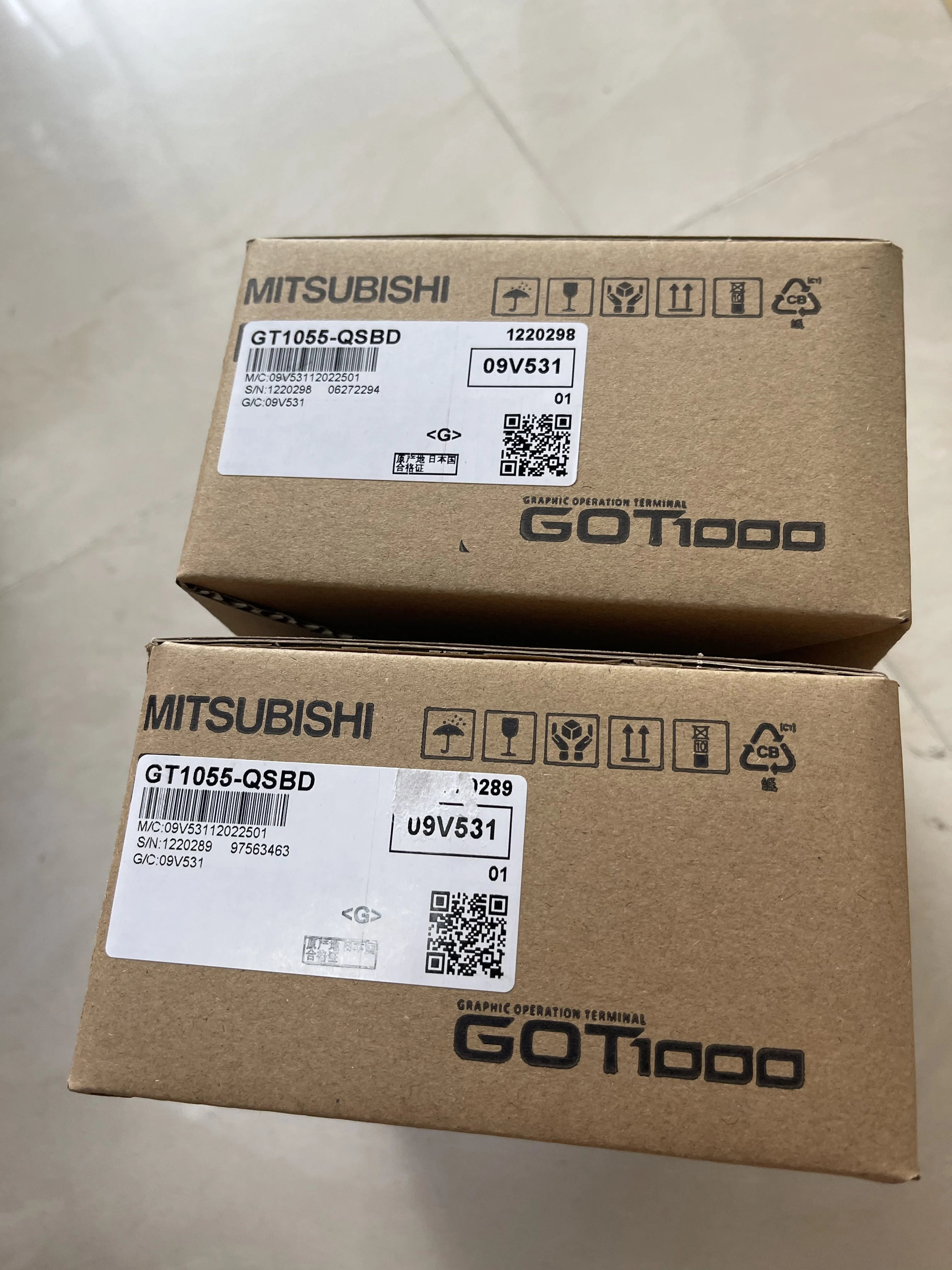 Mitsubishi Graphic Operation Terminal GT1055-QSBD