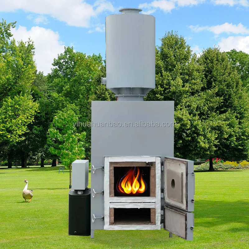 Lab Incinerator  Garbage Small Scale Solid Waste Incinerator Burning Rotary Kiln for Medical Waste