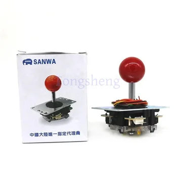 High Quality Original Japan SANWA JLF-TP-8YT Arcade Joystick Fighting game machine Joysticks round top ball arcade joystick