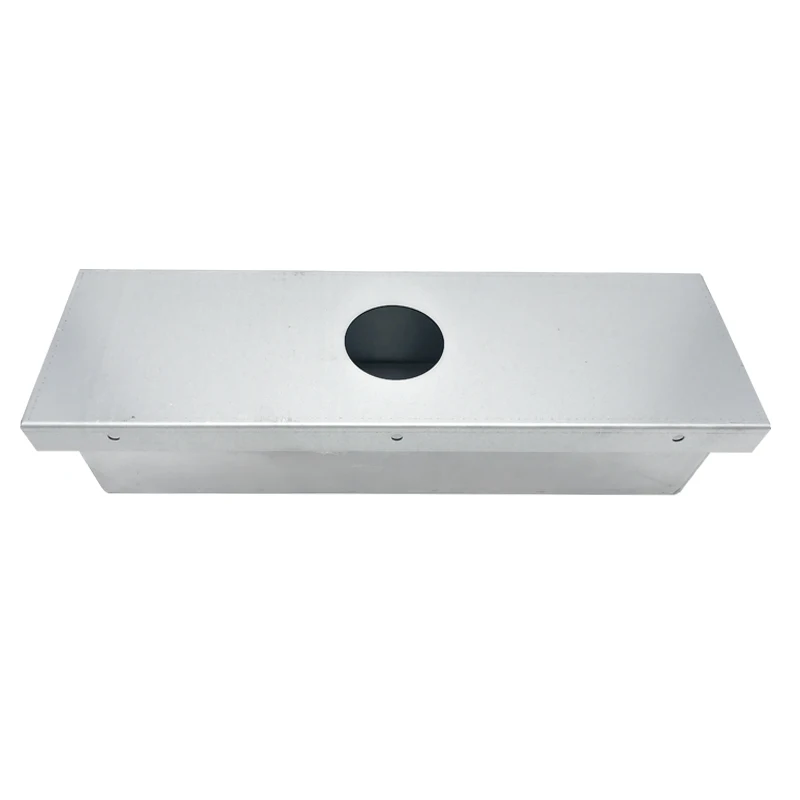 grease containment durable grease trap for upblast roof fan