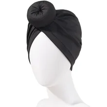Women's Braided Turban Hat Ethnic wind whirlpool knotted hat African fashion Muslim cap