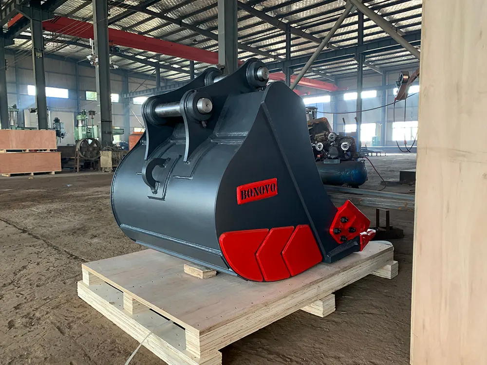 Half Bucket Rocker Bonovo Excavator Digger Rock Bucket - Heavy Duty & Customizable