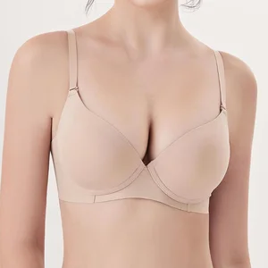 Plus Size Bralette High Quality Elastic Under Wire for Bra Soutien Gorge Pour Femmes Soft Supportive Push up Bra for Small Boob