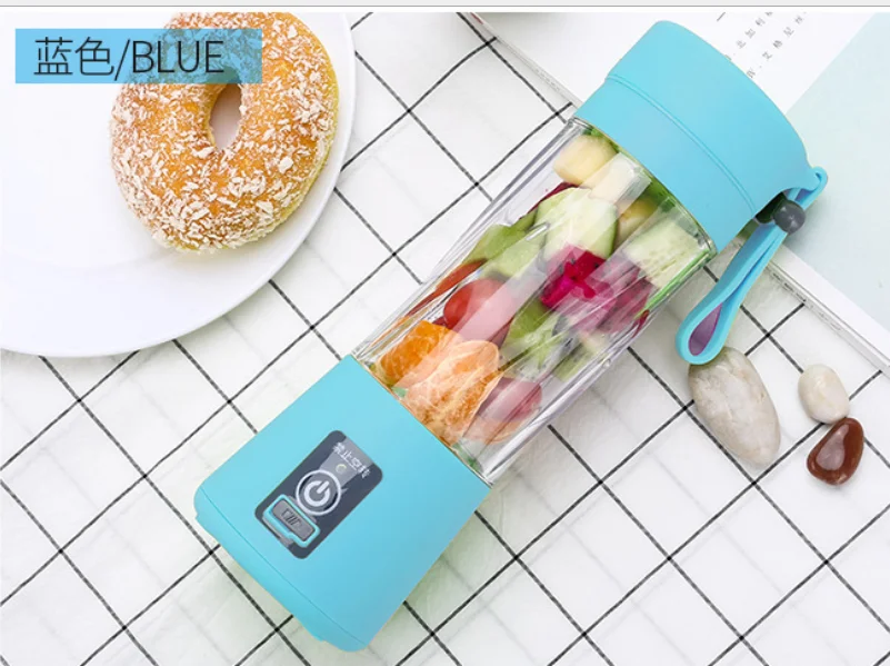 Персональный Размер перезаряжаемый портативный мини-блендер для смузи с USB