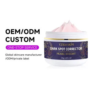 OEM ODM Vitamin C E Whitening Moisturizing Body Skin Lotion Butter Dark Spot Corrector Face Cream Pearl Bright Skin Care Product