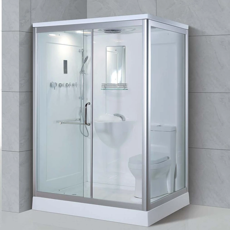 Indoor Outdoor All In One Portable Bathroom Units Kit Bathroom Shower