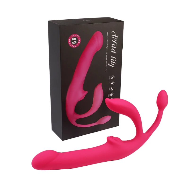 10 Frequency Vibration Tapping Vibrator G Spot Stimulate Powerful Double Head Sex Toy Vibrator for Lesbian Factory New Hot Sale