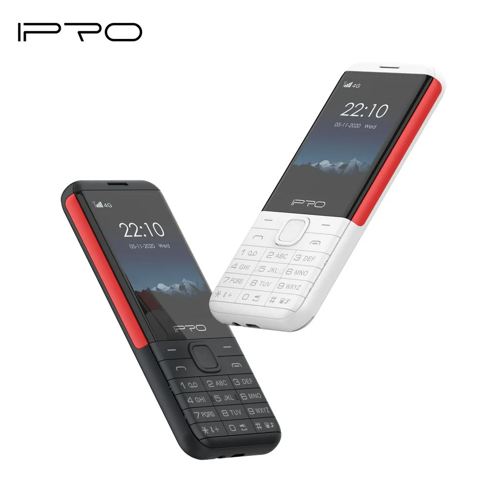 IPRO 2.8 Inch 4G Keypad Mobile Phone for Nokia Style Feature Phone with Big Screen Spanish Operating Language