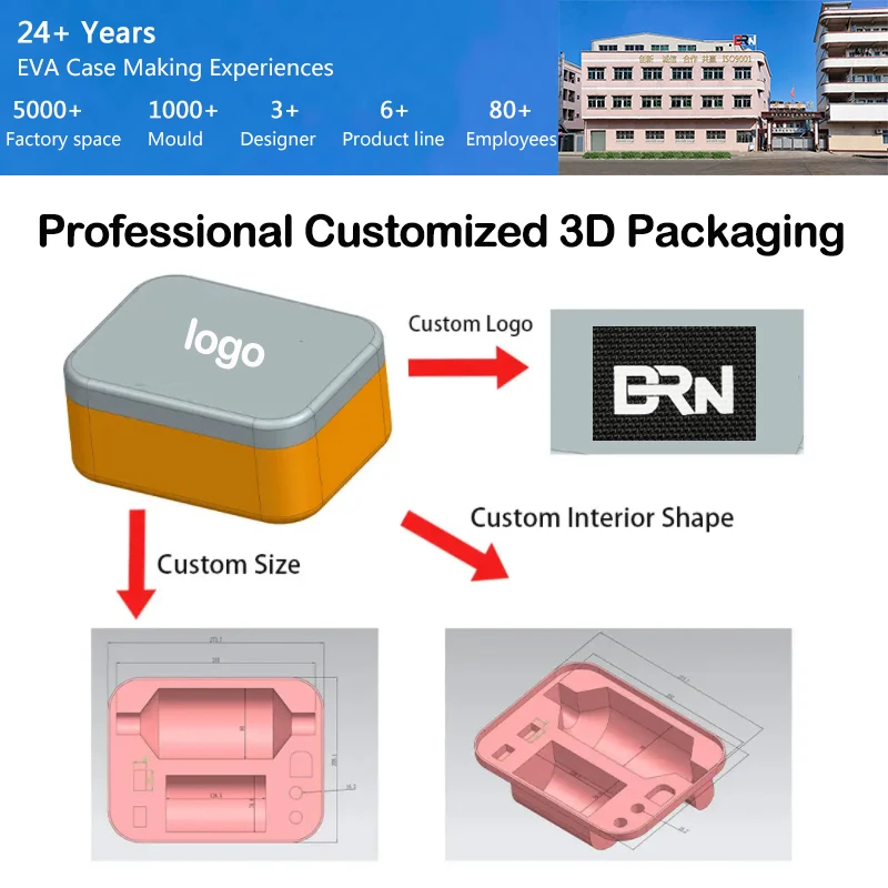 For Storage Switch Game Console Custom Logo Hard Switch Game Case Protective Carrying EVA Gaming Case