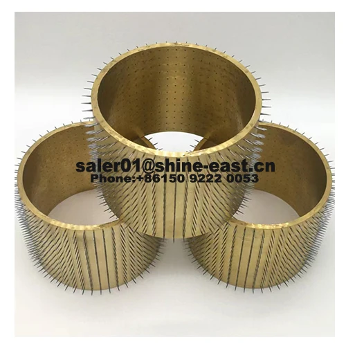 Shine East Heating Perforation Roller Rotary Pinned Punching Roller Cold Perforation Shaft