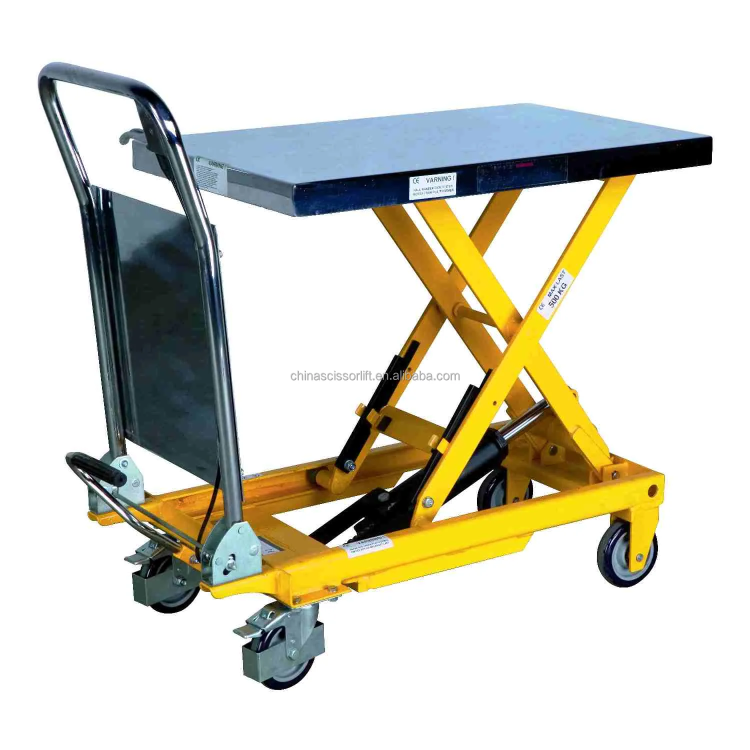 Optional Mini Tractor Hydraulic New Design Truck Small Manual Lifting Trolley