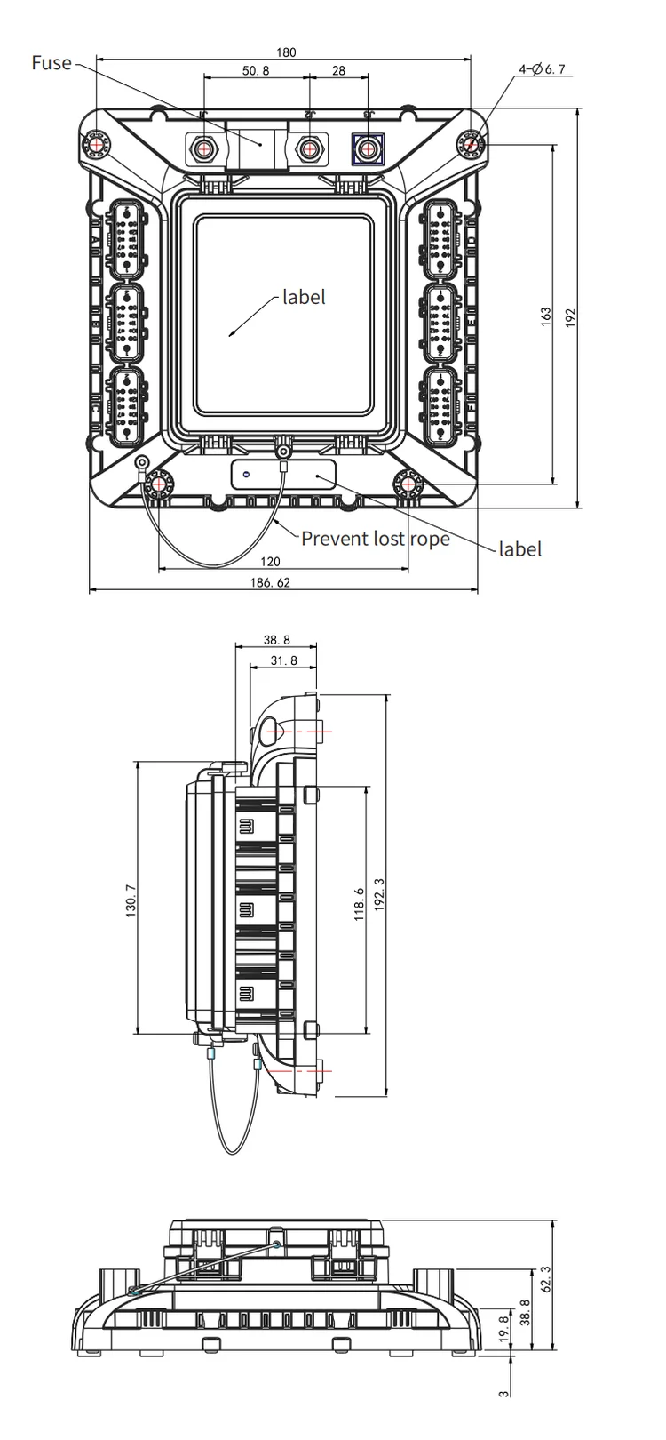 Bcm Can Bus Control Unit 12v Power Supply System Vehicle Power ...