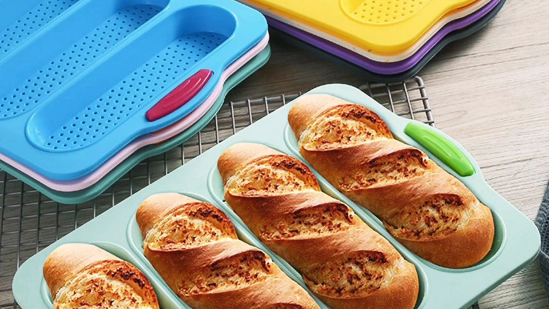 Dinara Kasko Mini Origami Silicone Mold Set - 4-Piece Geometric 3D Mold For Cakes & Mousses