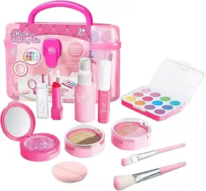 EPT Eco-friendly High Quality Kids Washable Makeup Girl Toys Children Cosmetic Toys Make up Set