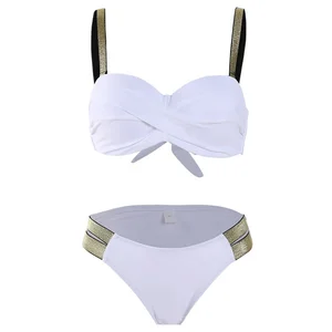 Bikini 2026 New Summer Solid Bikini Set Low Waist Swimwear Women Brazilian Bathing Suit Sexy Swimsuit Female Brazilian Biquini