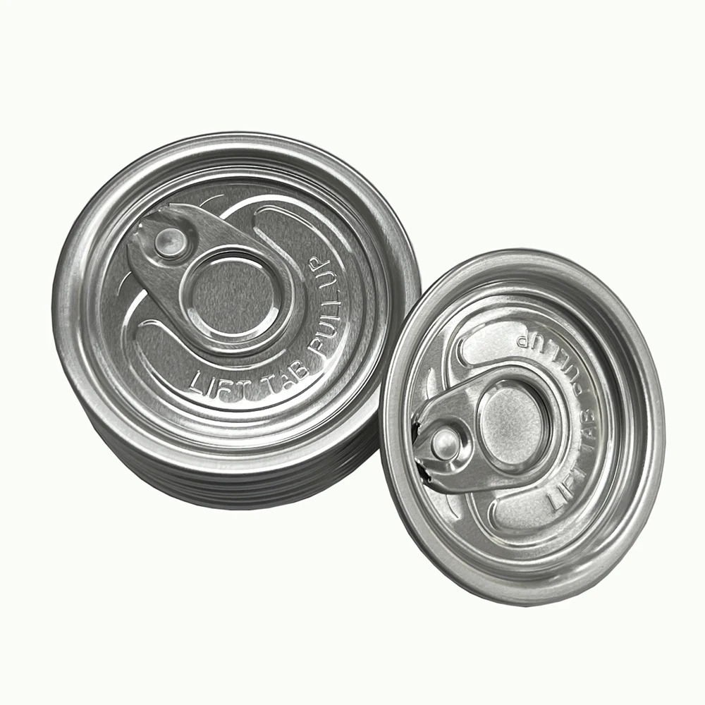 202 Aluminum Can Lid Easy Open Top Can End With Open Ring - Buy Top Can ...