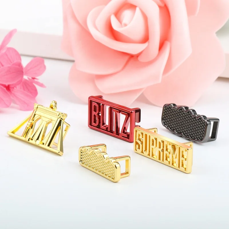 Custom Name Lace Locks, 18K Gold Dubraes, Personalized Shoelace Locks,  Customizable Shoe Locks, Custom Shoe Charm, Customized Shoe Buckles 