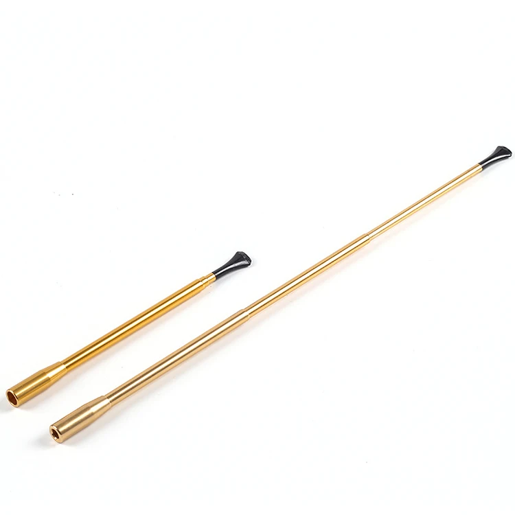 cigarette rod Audrey Style Metal Telescopic Long Tube Retractable Cigarette Holder Rod  for Lady