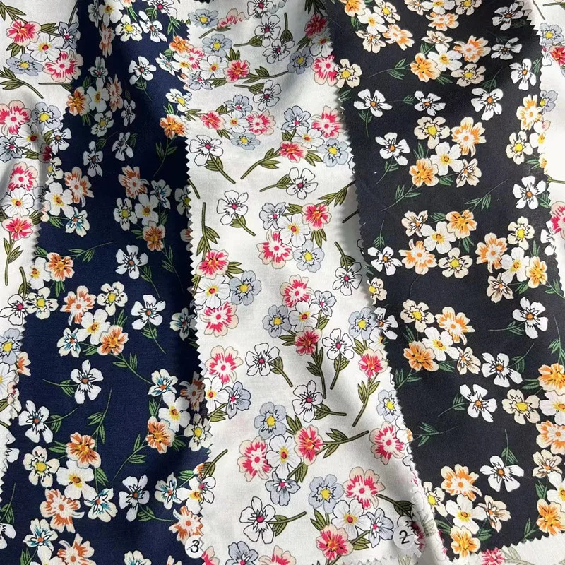 Модный дизайн, цифровая вискозная ткань из вискозы с принтом по низкой цене