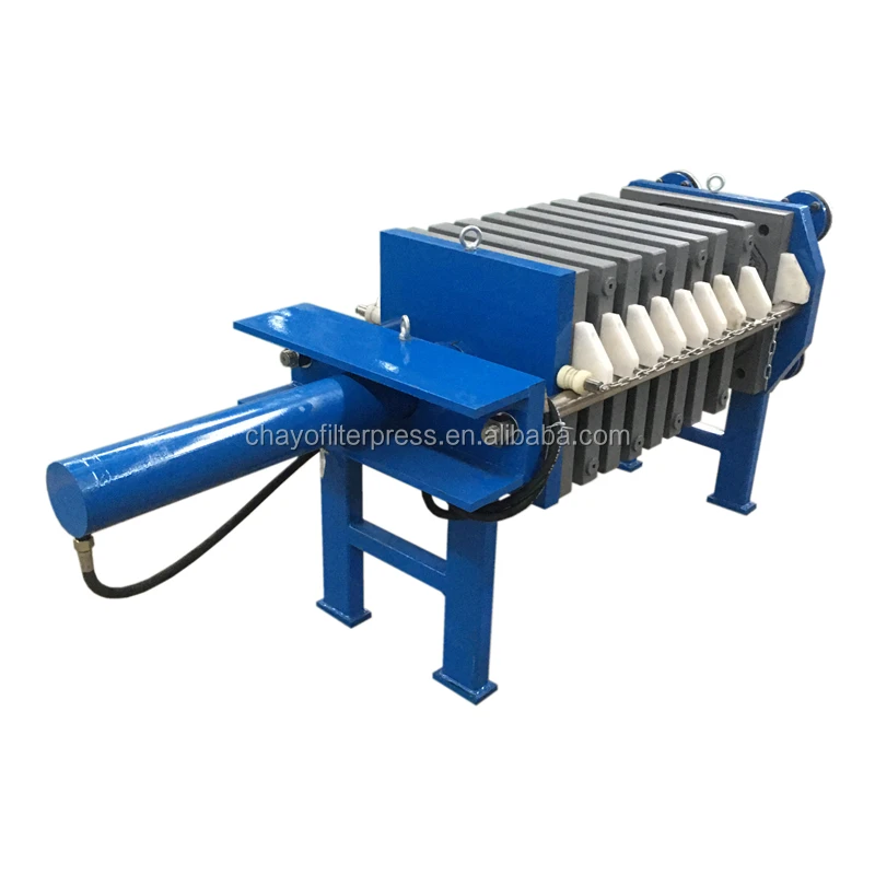 Small Capacity Full Automatic Filter Press Small Chamber Press Filter