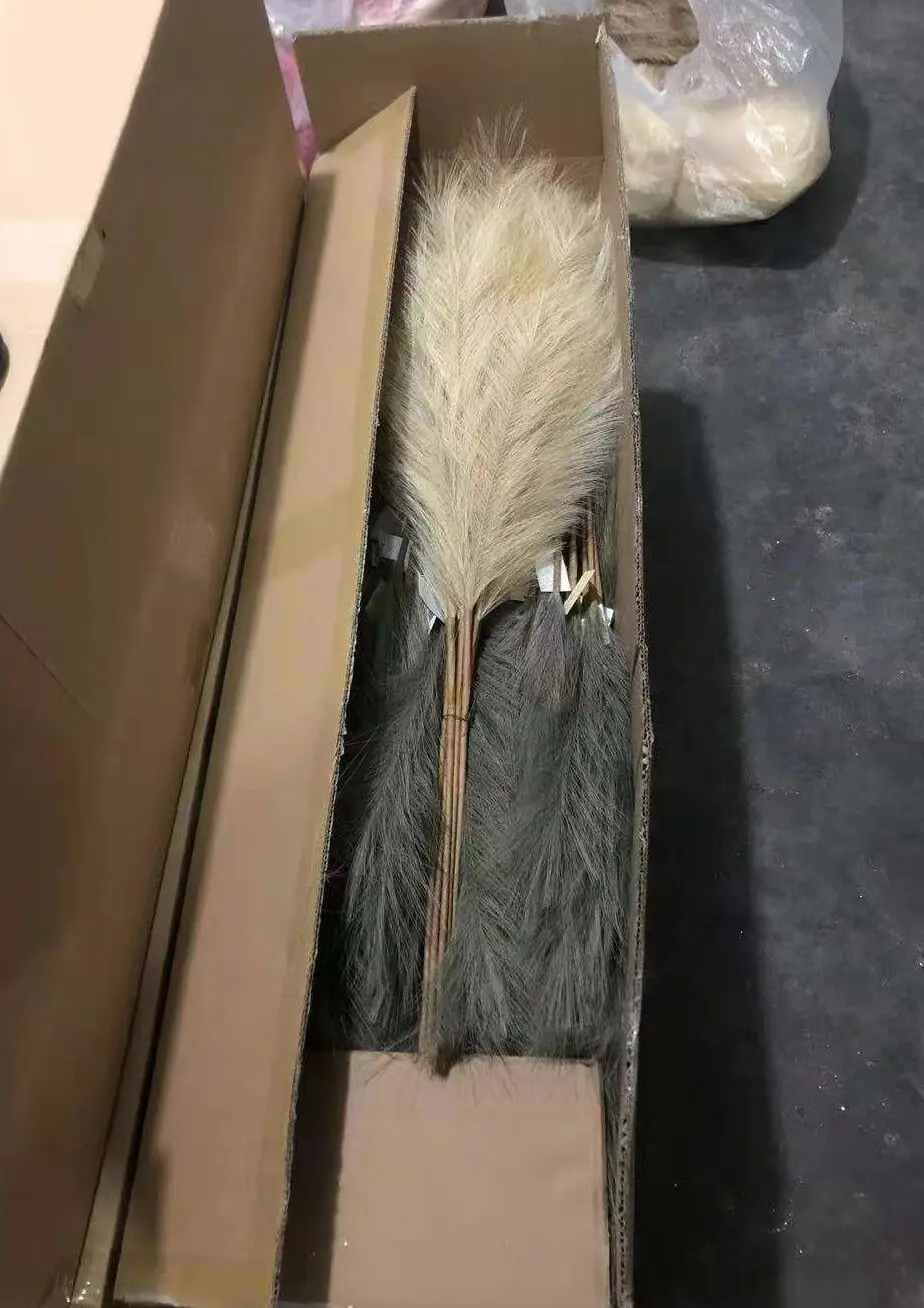 Wholesale Silk Greenery Pampas Grass Artificial Grass Silk Reeds