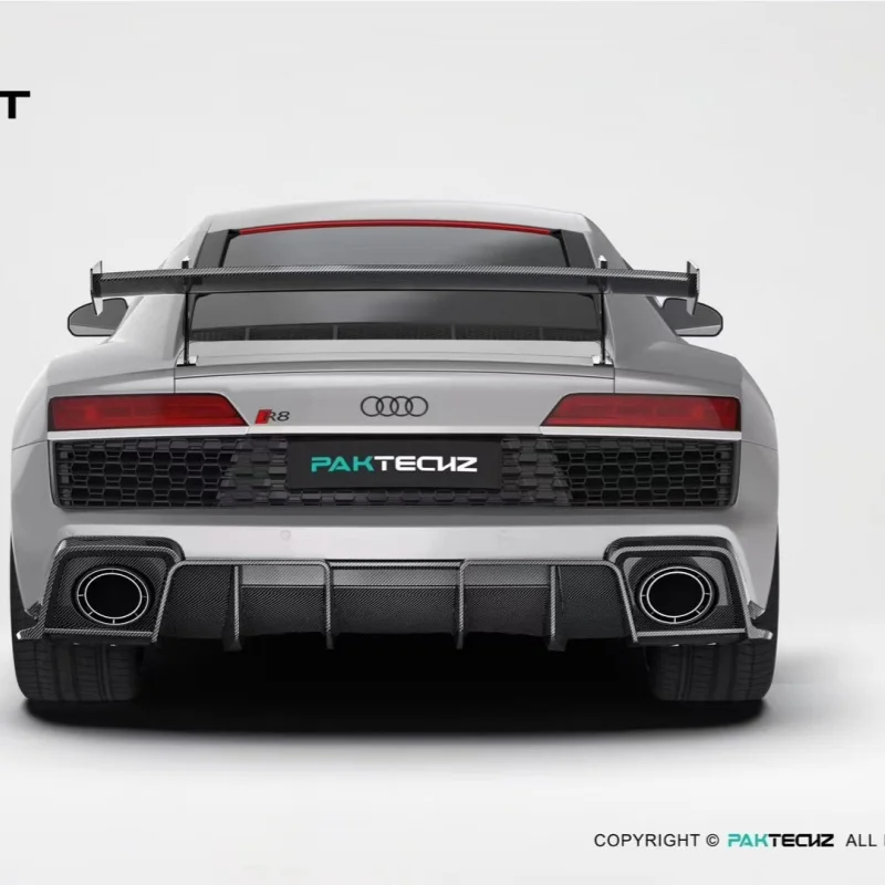 Kit Surround Pequeno Difusor Traseiro para Audi R8 foto 5