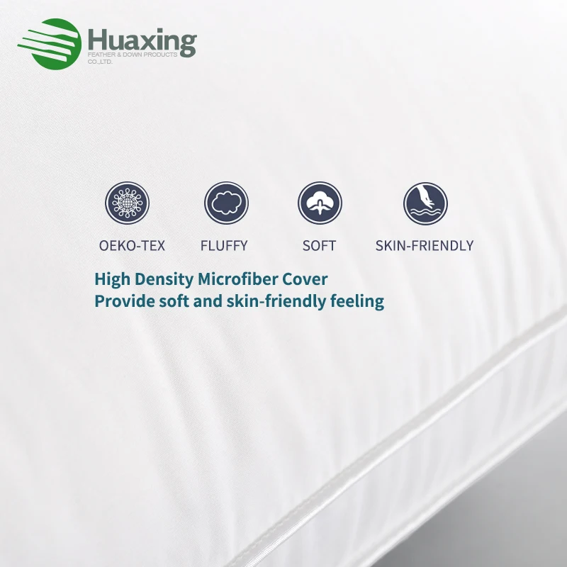 Popular Hilton Hotel Queen Size Fluffy and Comfy Pillows Microfiber Super Soft Pillow Insert