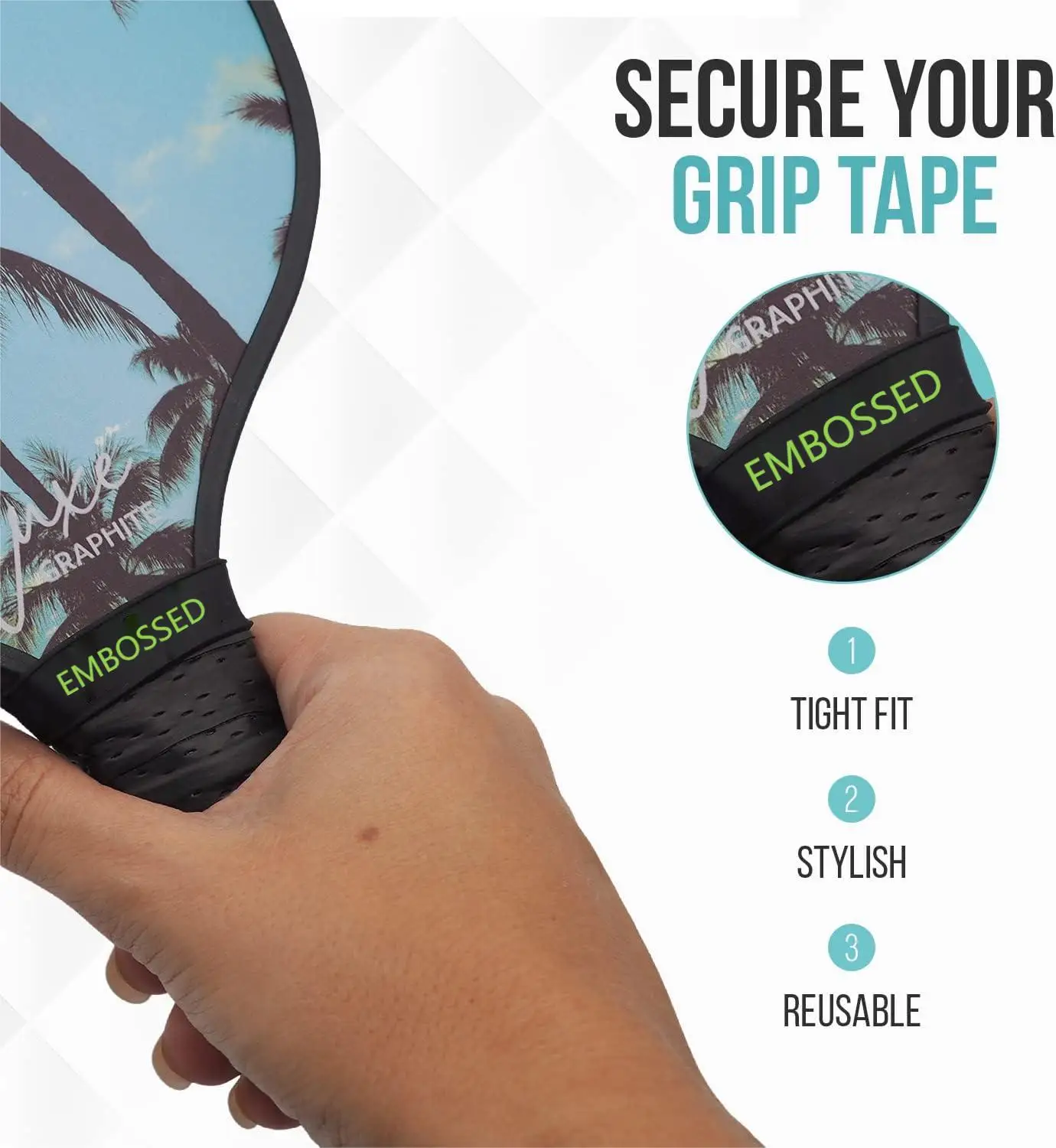 Wholesale Pickleball Gife Accessories Grip Silicone Ring Custom