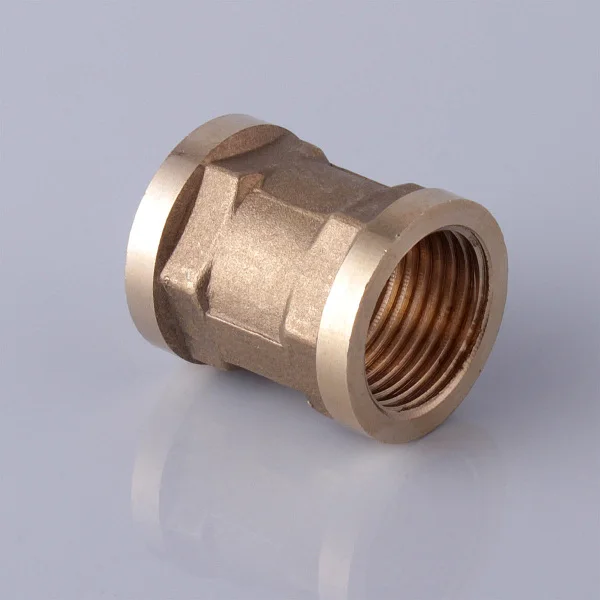 Factory-Accepted Brass Pipe Coupling Fitting Cheap Female Threads Air ...