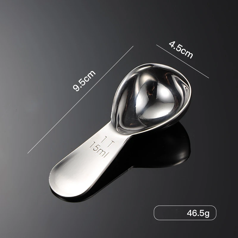 5 Cuillères à Mesurer En Acier Inoxydable - 1/64 à 1/4 Cuillère à Café, Résistantes à La Rouille, Avec Anneau