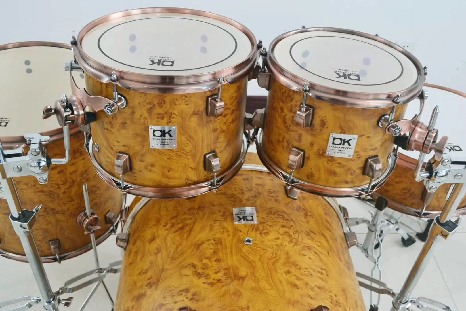 Lot De 2 Brosses Pour Batterie Jazz - Manche En Bois Et Fils D'acier, Idéales Pour Débutants Et Batteurs Confirmés