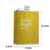 8oz cuir brillant jaune fille out