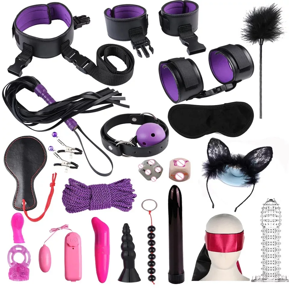 Sex Toys 22pcs Set Bed For Sex Bondage Set Sm Products Bondage Gear Fetish  Bdsm Sex Toys Breast Clamp Spanking Paddle - Buy Bdsm Sex Toys Bed For Sex  Fetish Breast Clamp Spanking Paddle Sex Toys For ...