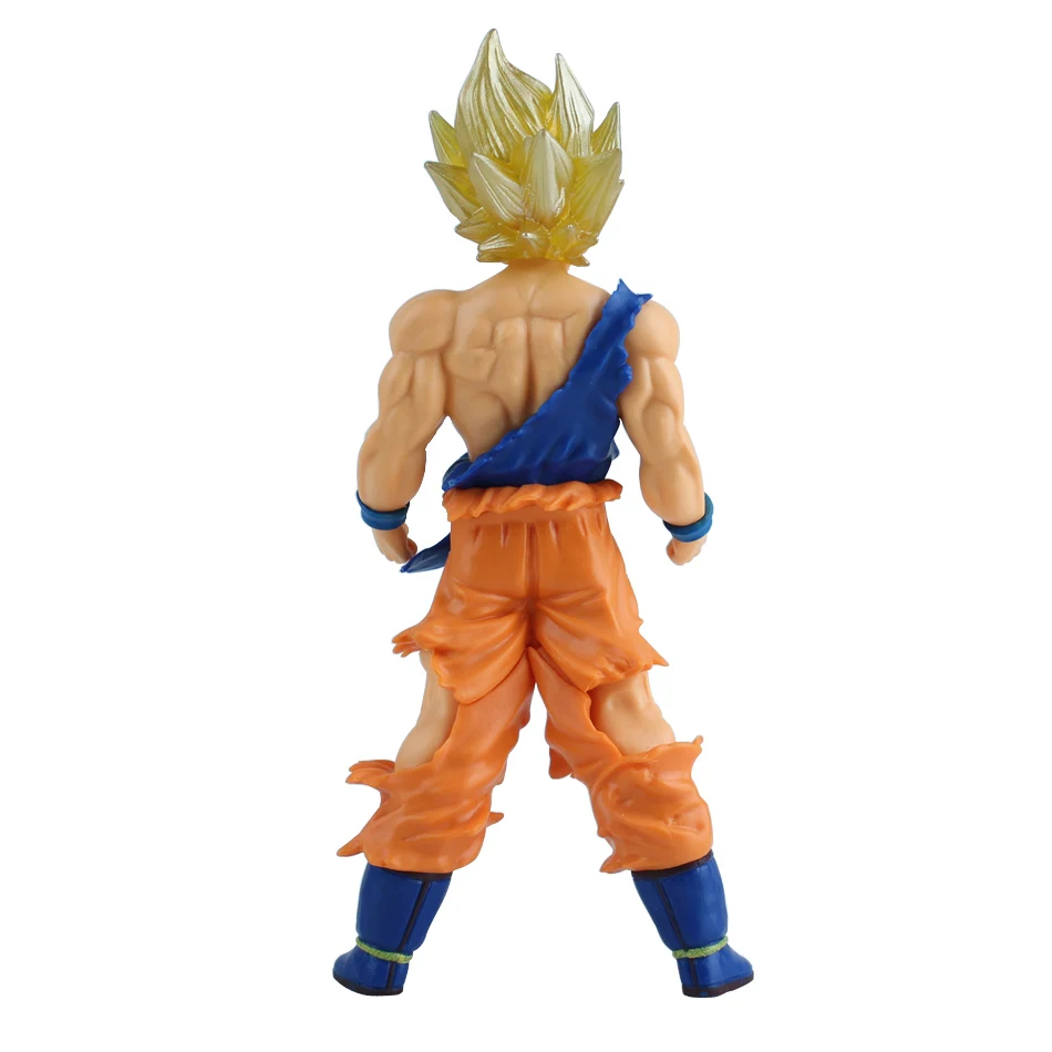 18cm Son Goku Super Saiyan Figure Anime Dragon Ball Goku Dbz Action ...